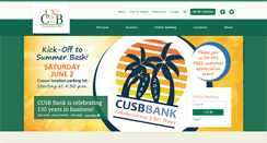 Desktop Screenshot of cusb.com